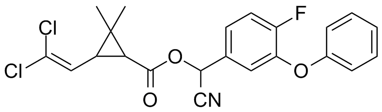 乙腈中氟氯氰菊酯溶液，100μg/mL